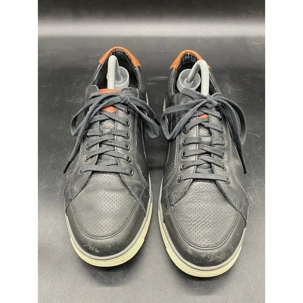 Cole Haan Men's Vartan Sport Ox Fashion Sneaker Black Leather C13916 Size 8.5 M